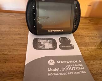 Motorola SCOUT1000 Digital Video Pet Monitor