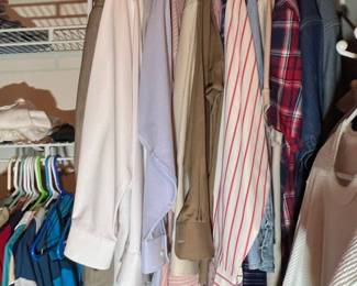 Men's Assorted Dress Shirts and Pants
