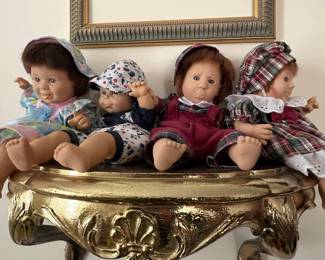 Collection of Four  Dolls