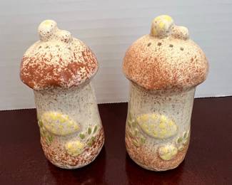 Merry Mushroom Salt and Pepper Shakers