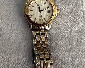Citizen Two-Tone Quartz Watch 6010-K07971