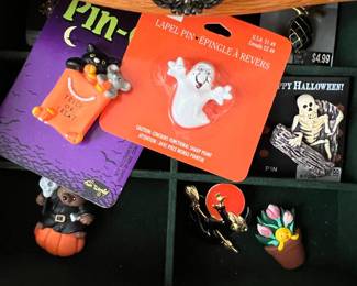 Halloween Themed Lapel Pins