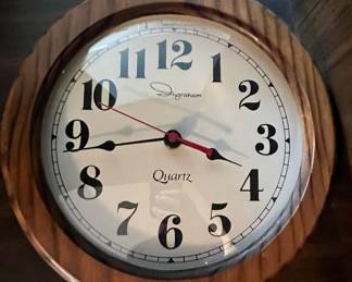 Ingraham Quartz Wall Clock