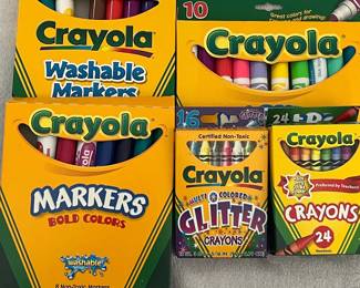 Crayola Markers and Crayons Assortment