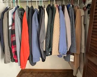 Assorted Men's Jackets and Coats