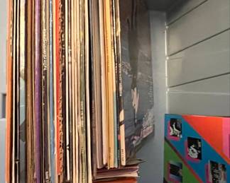 Assorted Vinyl Records Collection - KISS, Elvis Presley, Neil Sedaka, Peaches & Herb, Sugarhill Gang, Various Artists