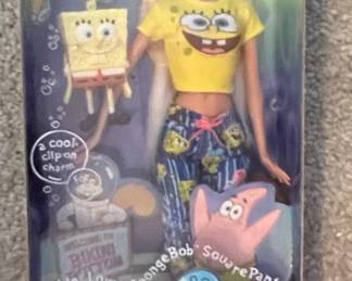 Barbie Loves SpongeBob SquarePants Doll 2002