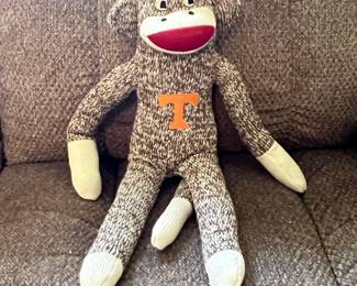 University of Tennessee "T" Sock Monkey