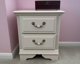 Traditional Two-Drawer Nightstand Style