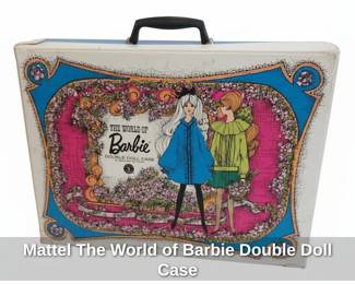 Mattel The World of Barbie Double Doll Case
