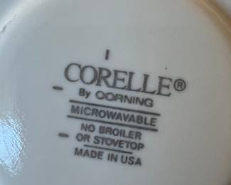 Corelle Abundance Fruit Pattern Mug and Plates