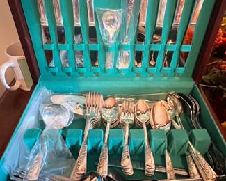 International Silver "Tradition" Sterling Silver Flatware Set