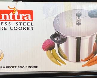 Manttra 6 Qt Stainless Steel Pressure Cooker