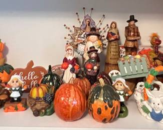 Pilgrim Collectibles Autumn Harvest Figurines