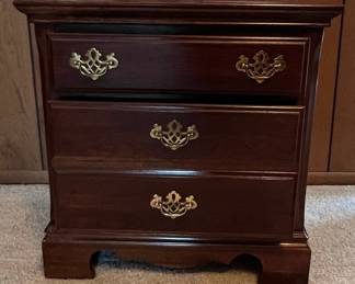 Chippendale Style Cherry Nightstand
