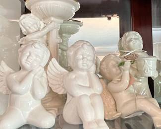 Cherub Candlestick Holder