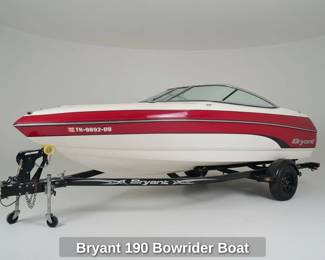Bryant Bowrider Boat