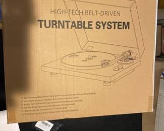Turntable Record Player