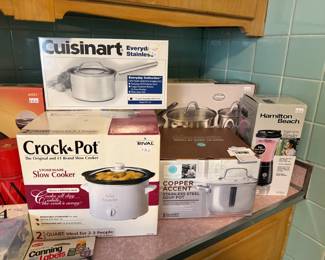 Crock-Pot, Copper Accent Stainless Steel Soup Pot
