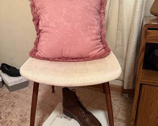 Decorative Pillow, Chair, Shoes 