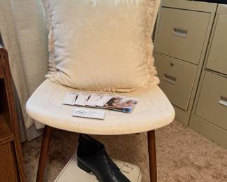 Chair, Decorative Pillow, Shoes 