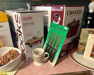 Cooks Electric Skillet, Crock-Pot, Cook Books 