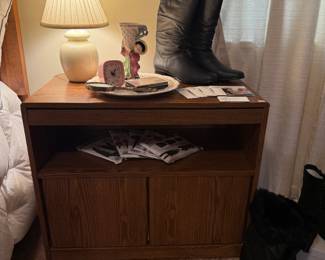 Wood Side Table, Women's Shoes 