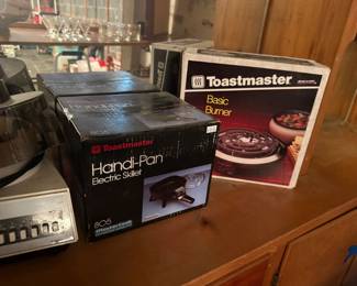 Toastmaster Basic Burner, Handi-Pan Electric Skillet 