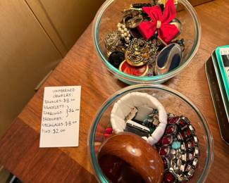 Unmarked Jewelry