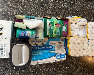 Paper Towels, Toilet Paper 