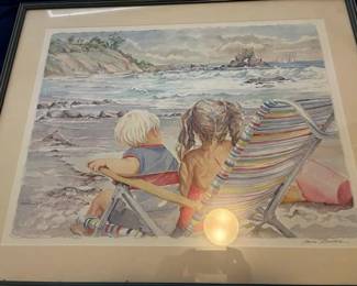 Jane London Signed Litho