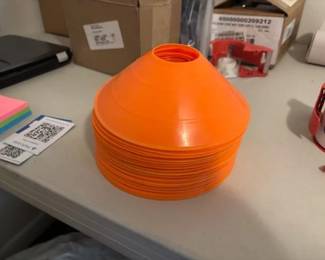Yellow Cones - Great For Blocking Areas and Sports