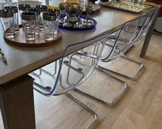 Another view of the dining table
