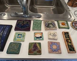 Pottery tiles