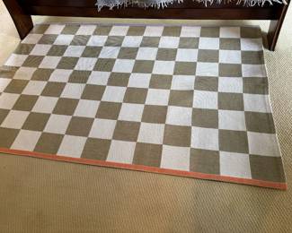 Cotton area rug