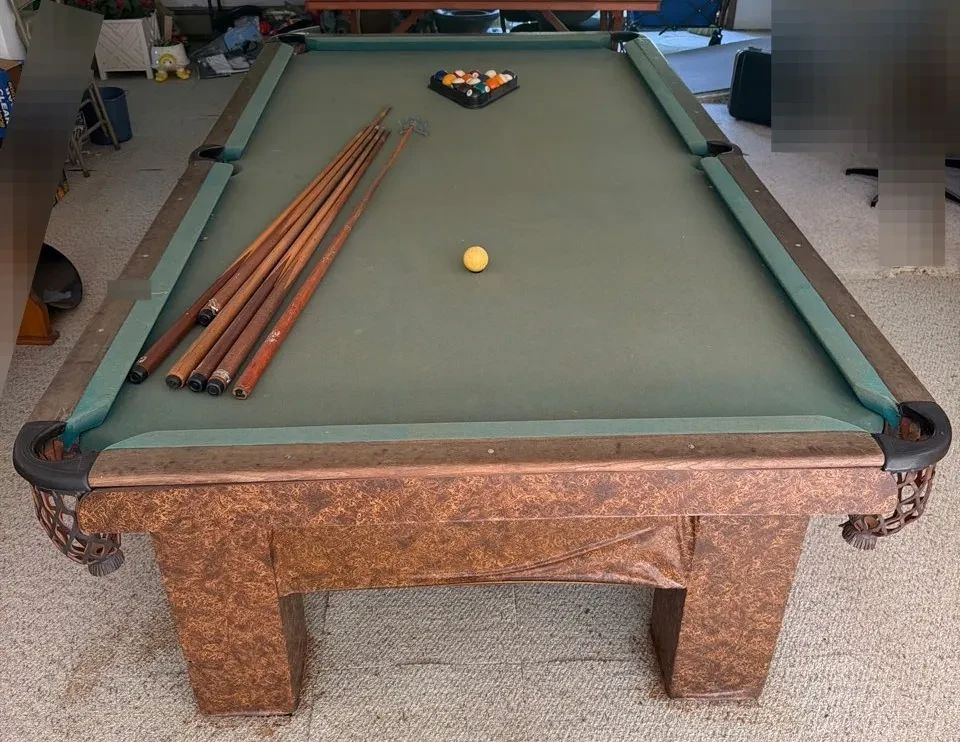 001 Monarch Cushion Brunswick Balke Co Billiards Table