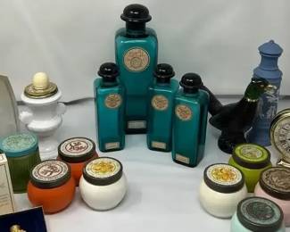 Avon And Hermes Decorative Perfume Bottles