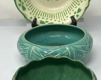 McCoy Pottery And Homer Laughlin Virginia Rose Bowl