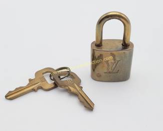 Louis Vuitton lock & key 