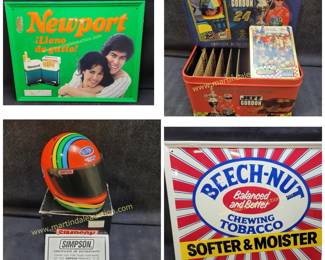vintage signs and Nascar 