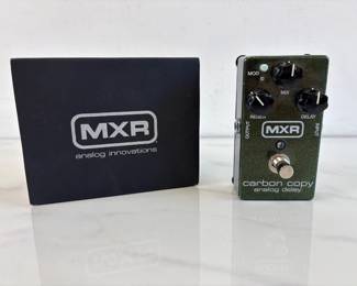 Lot 6348  MXR Carbon Copy Delay Guitar Pedal Pro Audio Music