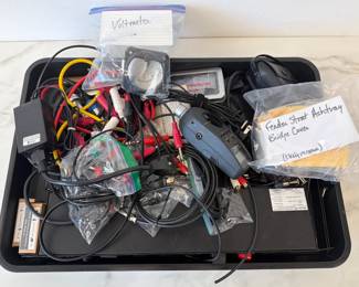 Lot 6452  Assorted Recording Studio Parts Tools Pro Audio Music Recording