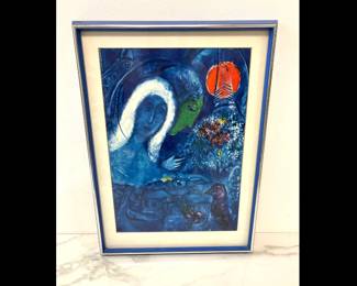 Lot 6292  Marc Chagall  Champ de Mars  Reproduction Art Print