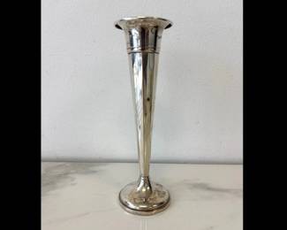 Lot 6609  Wallace Weighted Sterling Silver Bud Vase