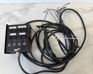Lot 6454  Rapco Stage Snake 8 XLR inputs 25ft. long Pro Audio Music Recording