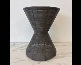 Lot 6529  Afton Grove Wire Patio Side Table