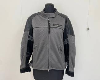 Lot 6129  Harley Davidson Womens Size Large Mesh Riding Jacket