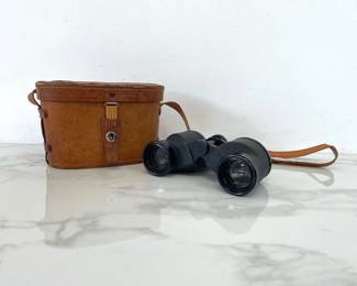 Lot 6323  Vintage Sears Extra Wide Angle Binoculars w Case