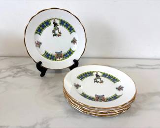 Lot 6571  Royal Standard Bonnie Scotland China Plates