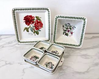 Lot 6184  Portmeirion Botanic Garden Botanic Roses Serving Pieces